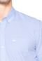 Camisa Lacoste Regular Fit Clássica Azul - Marca Lacoste