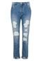 Calça Jeans Forum Boyfriend Jane Azul - Marca Forum