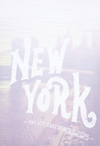 Camiseta M. Officer New York Branca