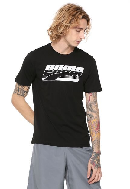 Camiseta Puma Rebel Preta - Marca Puma