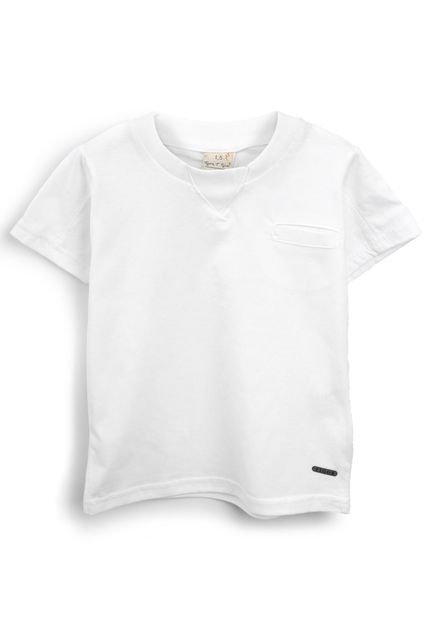 Camiseta Tigor T. Tigre Menino Lisa Branca - Marca Tigor T. Tigre