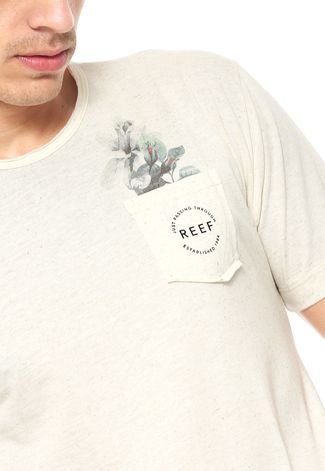 Camiseta Reef Forest Bege
