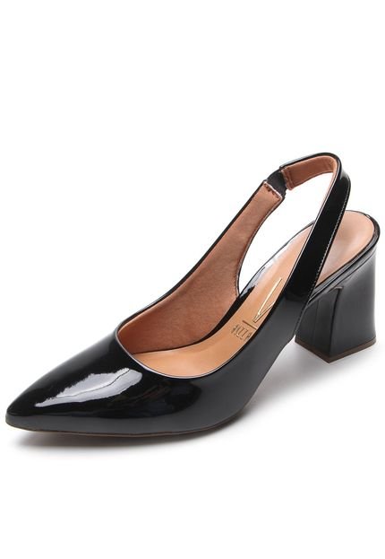 Scarpin Vizzano Verniz Preto - Marca Vizzano