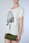 Blusa Eclectic Penas Off-white - Marca Eclectic