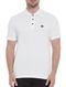 Polo John John Masculina Logo Transfer White Branca - Marca John John