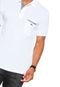 Camisa Polo Lacoste Regular Fit Bolso Branca - Marca Lacoste