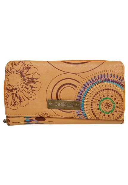 Carteira Desigual Wallet Bege - Marca Desigual