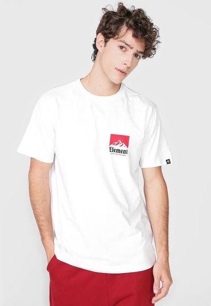 Camiseta Element Crest Branca - Marca Element