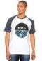 Camiseta Reef Meia Lua Branca/Azul - Marca Reef
