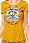 Camiseta Colcci Raccoon Amarela - Marca Colcci