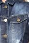 Colete Jeans Sawary Estonado Azul - Marca Sawary