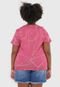 Blusa Cativa Plus Size Estampada Rosa - Marca Cativa Plus