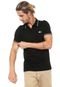 Camisa Polo Lacoste Reta Logo Preta - Marca Lacoste