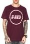 Camiseta HD Dirt Vinho - Marca HD