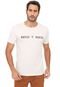 Camiseta Guess Logo Off-white - Marca Guess
