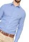 Camisa Tommy Hilfiger Regular Fit Estampada Azul - Marca Tommy Hilfiger