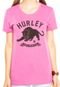 Camiseta Hurley Pretty Cat Rosa - Marca Hurley
