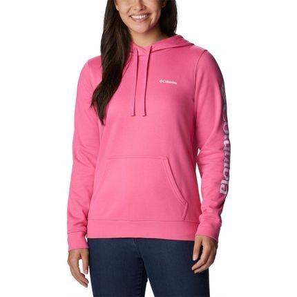 Blusa Columbia Trek Graphic Hoodie Rosa Feminino - Marca Columbia