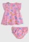 Vestido Kely Kety Infantil Mar Rosa - Marca Kely Kety