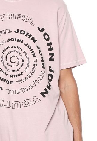 Camiseta John John Young Energy Rosa