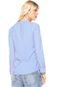Camisa Chocris Listrada Azul/Branca - Marca Chocris