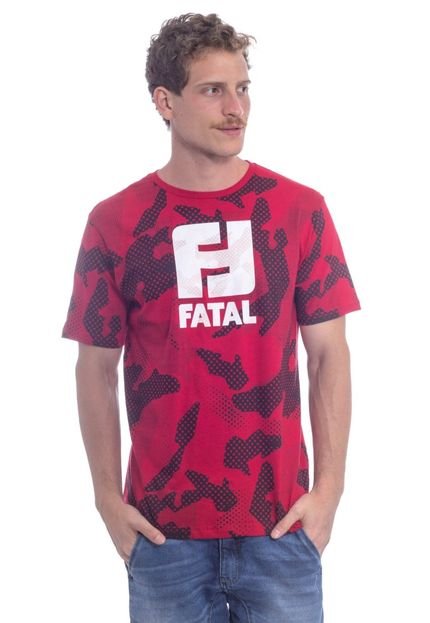 Camiseta Fatal Especial Vermelha - Marca Fatal