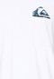 Camiseta Quiksilver Recycled Dot Branca - Marca Quiksilver