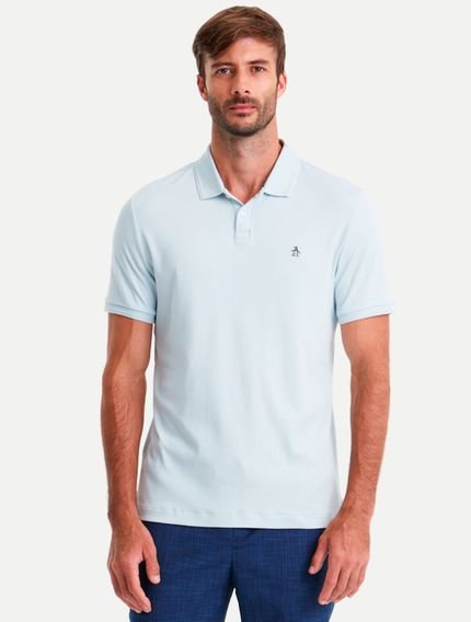 Polo Original Penguin Pima OPKB03000 Azul Claro - Marca Penguin