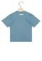 Camiseta  Manga Curta Urgh Type Infantil Azul - Marca Urgh