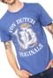 Camiseta Von Dutch Estampada Azul - Marca Von Dutch 