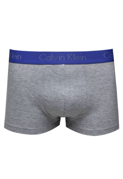 Cueca Calvin Klein Boxer Logo Cinza - Marca Calvin Klein Underwear