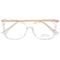 Armação De Óculos Para Grau Feminina Quadrada Diamond Transparente - Marca Palas Eyewear