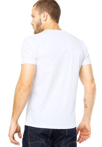 Camiseta FiveBlu Pocket Branca