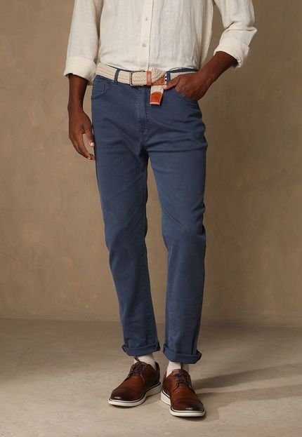 Calça Jeans Richards Skinny Vintage Azul-Marunho - Marca Richards