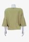 Blusa Dzarm Costuras Lisa Verde Produto Gentilmente Usado - Marca EMIGÊ