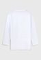 Camiseta Milon Infantil Estampada Branca - Marca Milon