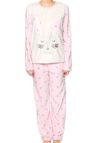 Pijama Any Any Soft Rabbit Rosa