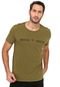 Camiseta Guess Lettering Verde - Marca Guess