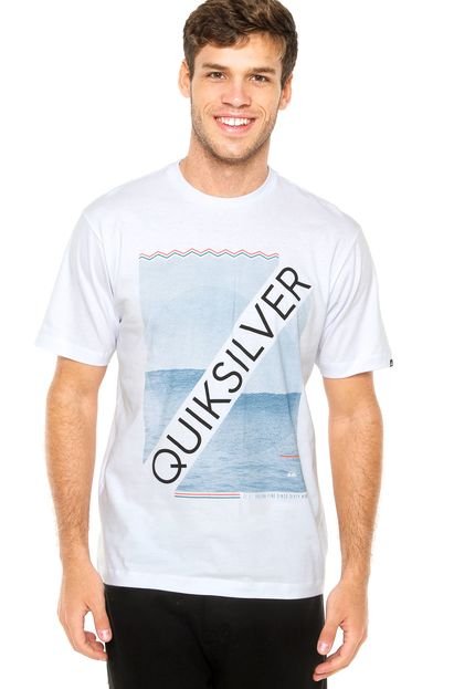 Camiseta Quiksilver Swell Branca - Marca Quiksilver