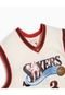 Regata Mitchell & Ness NBA Swingman Philadelphia 76ers Road 2000-01 Allen Iverson Off White - Marca Mitchell & Ness