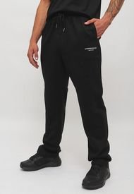 Pantalón de Buzo U Esenciales Basic Negro - Calce Regular