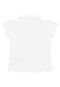 Camisa Polo Colorittá Menina Liso Branca - Marca Colorittá