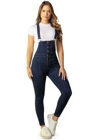 Overall Largo Mujer Azul Oscuro Atypical 2137