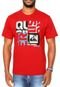 Camiseta Quiksilver Reflexed Quik Re Vermelha - Marca Quiksilver