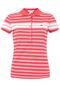 Camisa Polo Lacoste Striped Laranja - Marca Lacoste