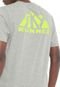 Camiseta Fila Neon Sky Runner Cinza - Marca Fila