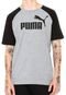 Camiseta Puma Ess. No.1 Logo Cinza - Marca Puma