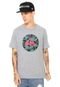 Camiseta Quiksilver Floral Cinza - Marca Quiksilver