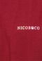 Camiseta Nicoboco Nico Shine Vinho - Marca Nicoboco