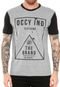 Camiseta Occy Pyramid Cinza/Preta - Marca Occy